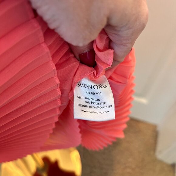 Sue Wong Soutache Asymmetrical Dress Size 4 - Picture 10 of 10